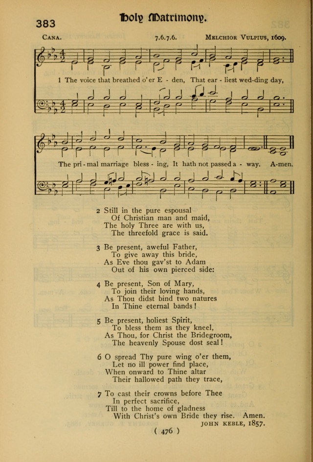 The Hymnal: as authorized and approved by the General Convention of the Protestant Episcopal Church in the United States of America in the year of our Lord 1916 page 551