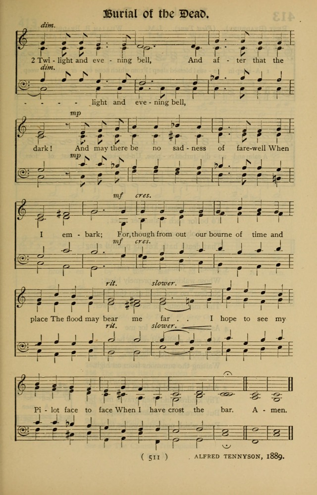 The Hymnal: as authorized and approved by the General Convention of the Protestant Episcopal Church in the United States of America in the year of our Lord 1916 page 586