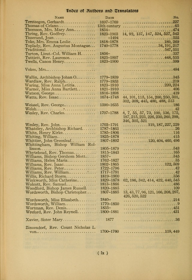 The Hymnal: as authorized and approved by the General Convention of the Protestant Episcopal Church in the United States of America in the year of our Lord 1916 page 60