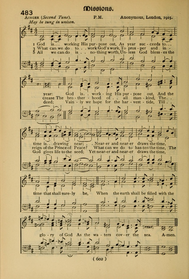 The Hymnal: as authorized and approved by the General Convention of the Protestant Episcopal Church in the United States of America in the year of our Lord 1916 page 677