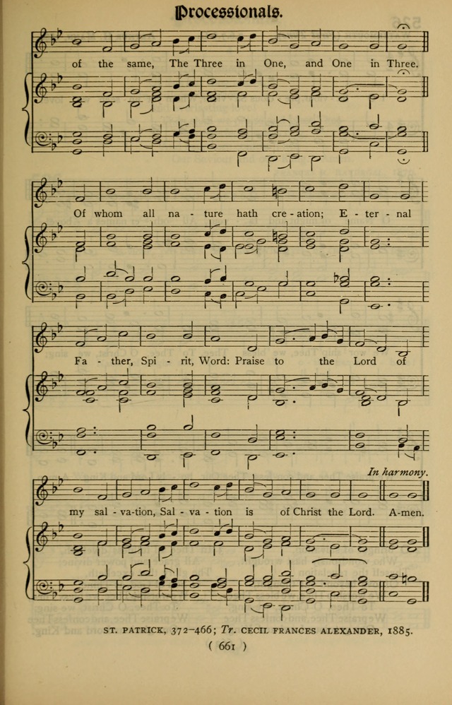 The Hymnal: as authorized and approved by the General Convention of the Protestant Episcopal Church in the United States of America in the year of our Lord 1916 page 736