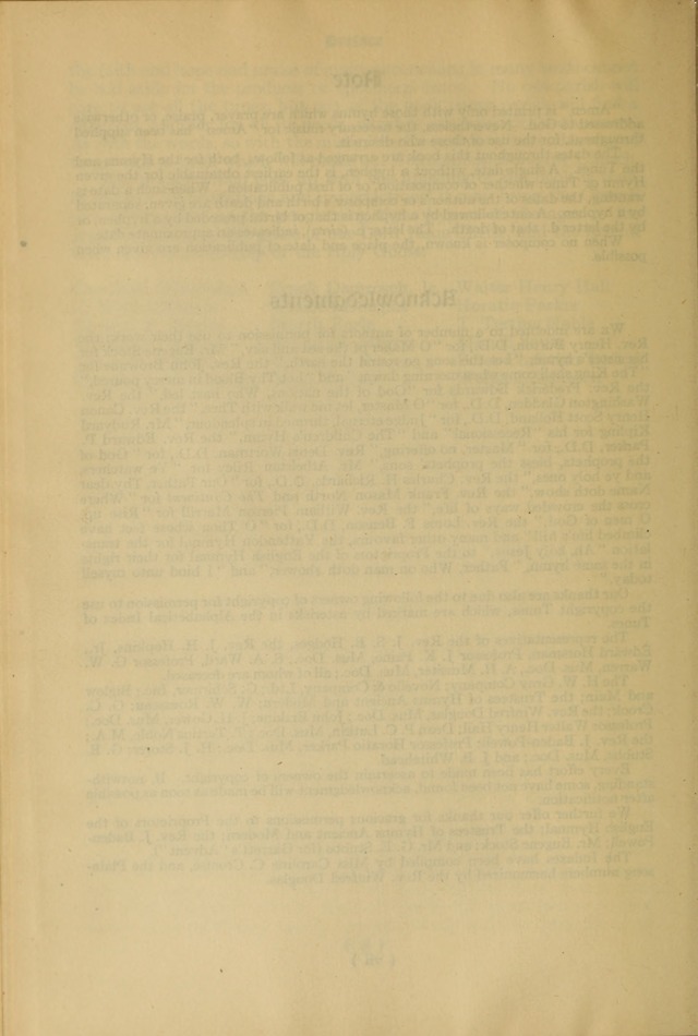 The Hymnal: as authorized and approved by the General Convention of the Protestant Episcopal Church in the United States of America in the year of our Lord 1916 page 8