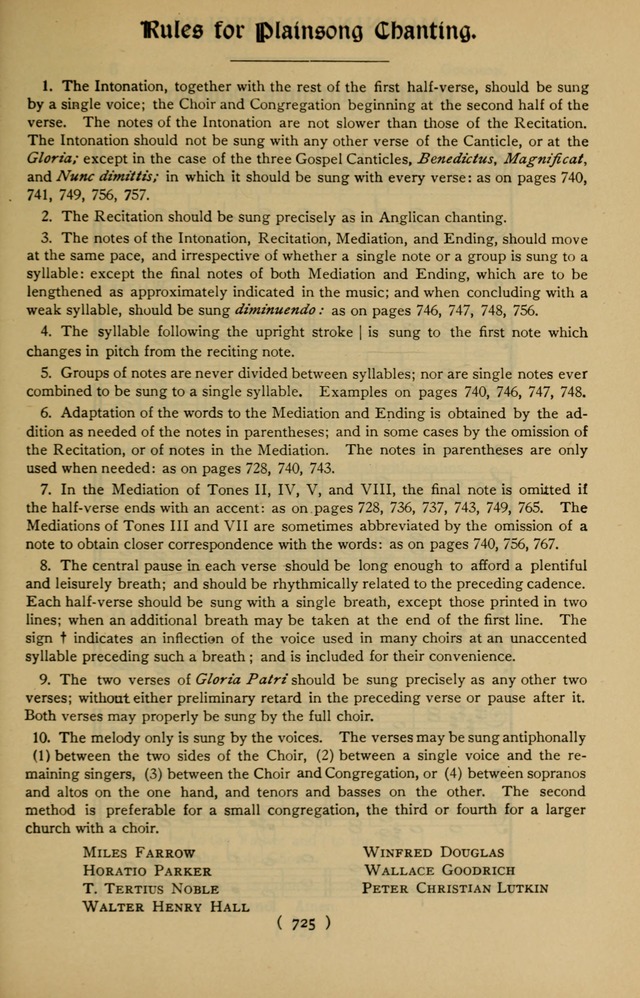 The Hymnal: as authorized and approved by the General Convention of the Protestant Episcopal Church in the United States of America in the year of our Lord 1916 page 800