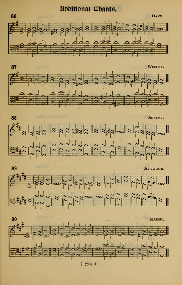 The Hymnal: as authorized and approved by the General Convention of the Protestant Episcopal Church in the United States of America in the year of our Lord 1916 page 848