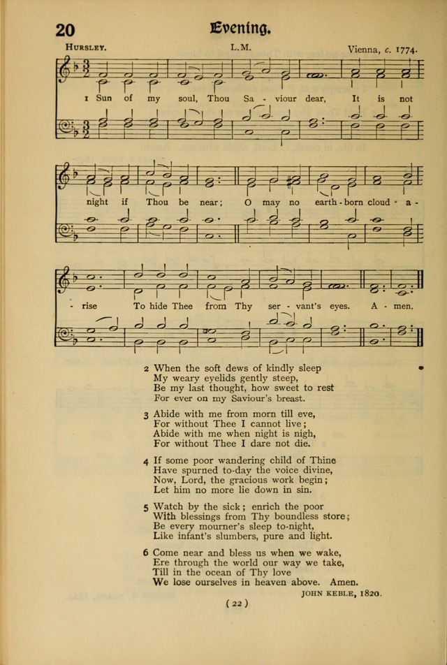 The Hymnal: as authorized and approved by the General Convention of the Protestant Episcopal Church in the United States of America in the year of our Lord 1916 page 92