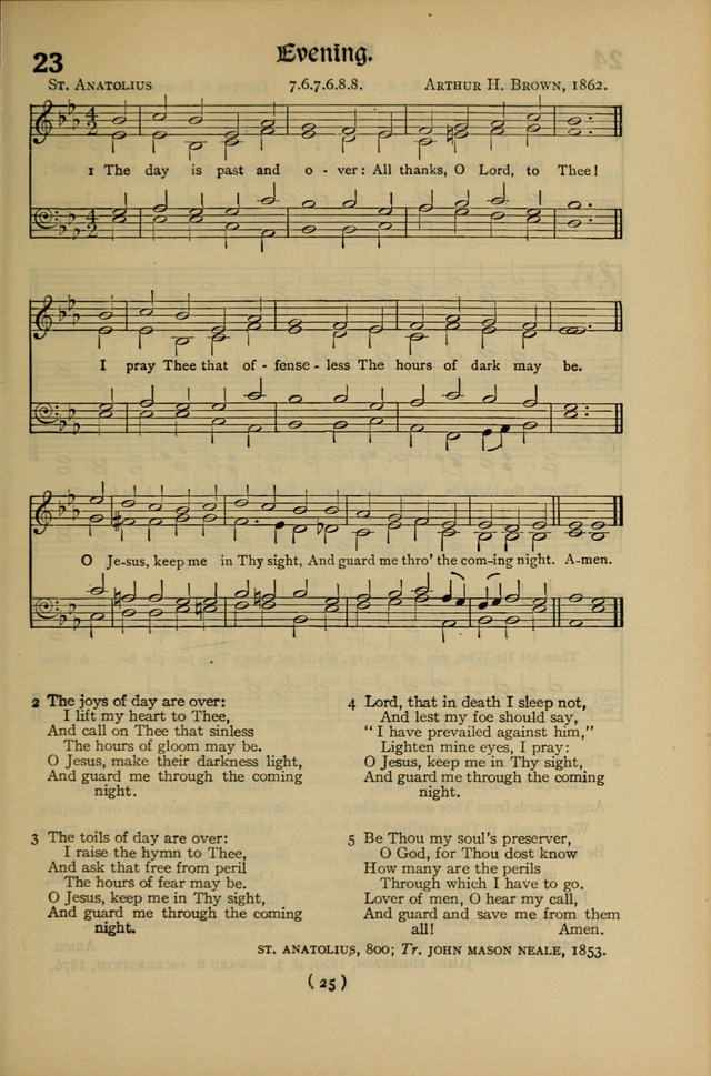 The Hymnal: as authorized and approved by the General Convention of the Protestant Episcopal Church in the United States of America in the year of our Lord 1916 page 95