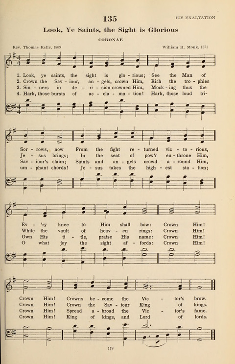 The Evangelical Hymnal page 119