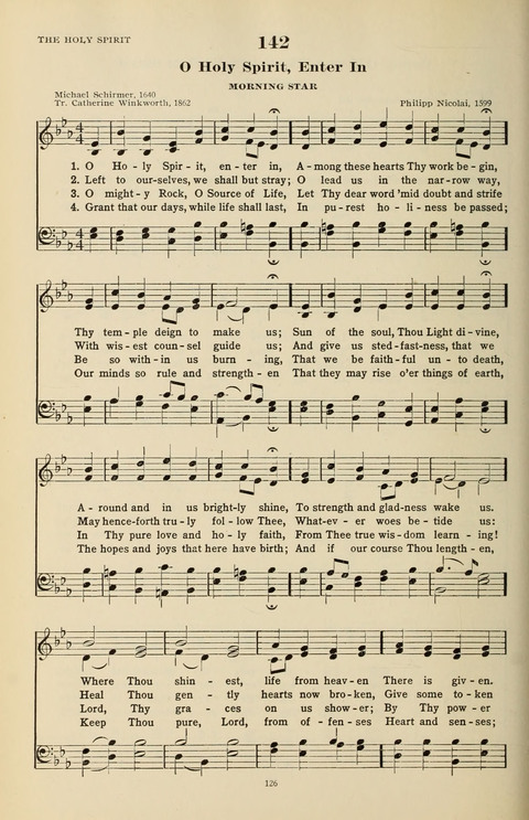 The Evangelical Hymnal page 126