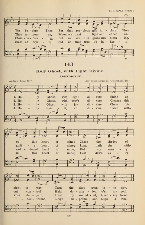 The Evangelical Hymnal page 127