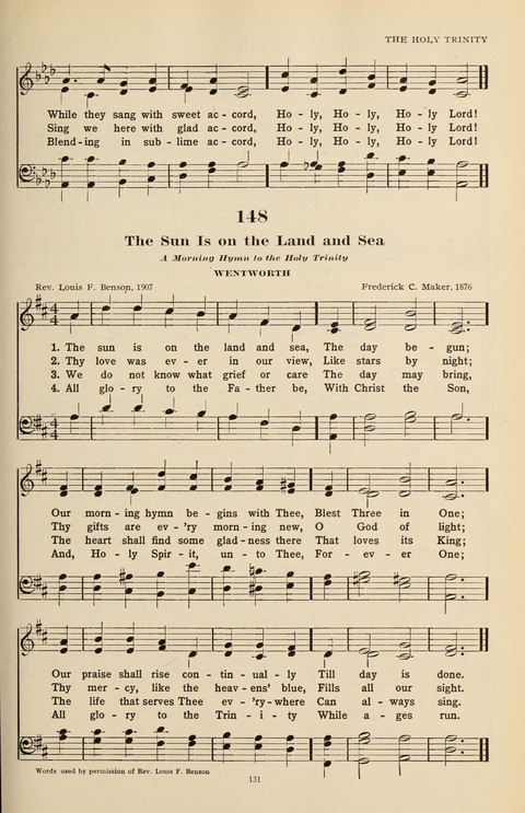 The Evangelical Hymnal page 131