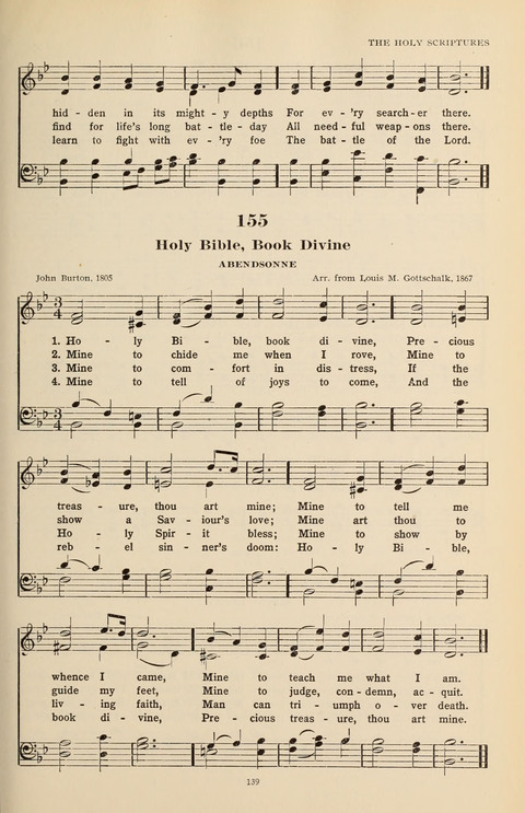 The Evangelical Hymnal page 139