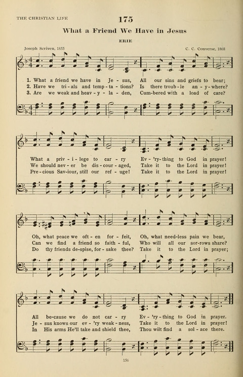 The Evangelical Hymnal page 156