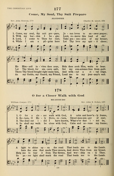 The Evangelical Hymnal page 158