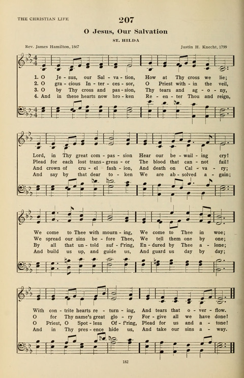 The Evangelical Hymnal page 184