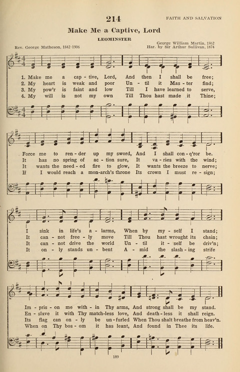 The Evangelical Hymnal page 191