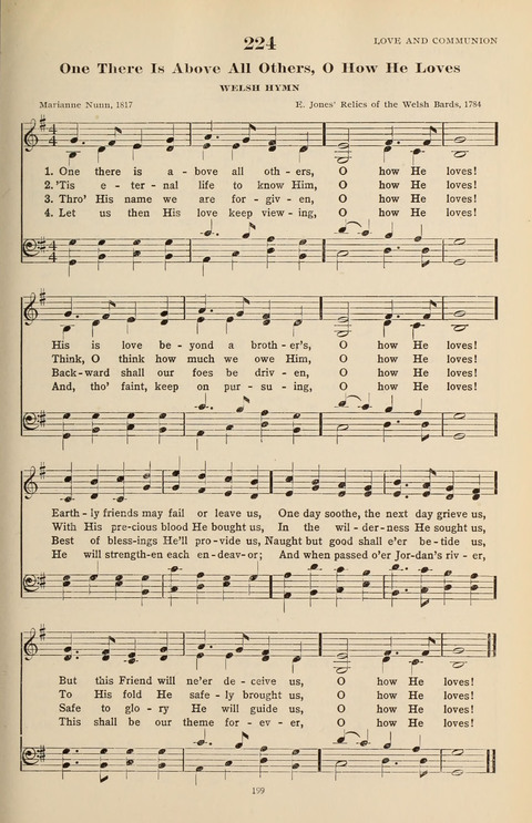 The Evangelical Hymnal page 201