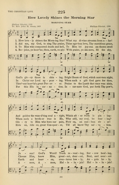 The Evangelical Hymnal page 202