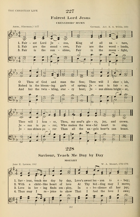 The Evangelical Hymnal page 204