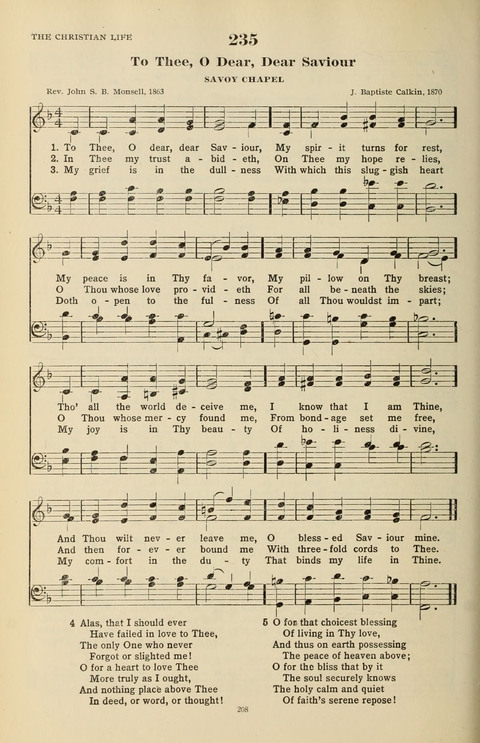 The Evangelical Hymnal page 210