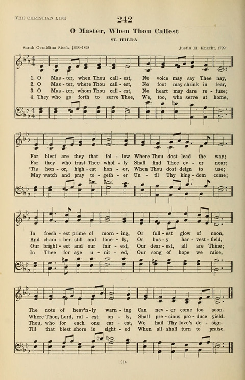 The Evangelical Hymnal page 216