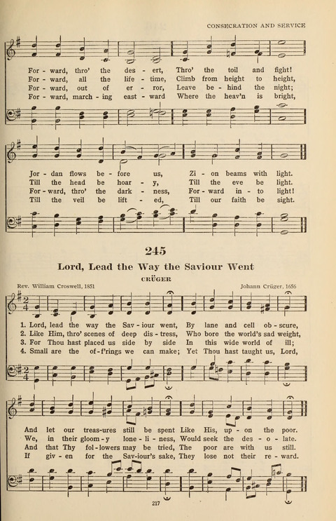 The Evangelical Hymnal page 219