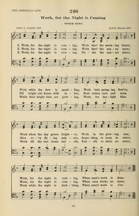 The Evangelical Hymnal page 220