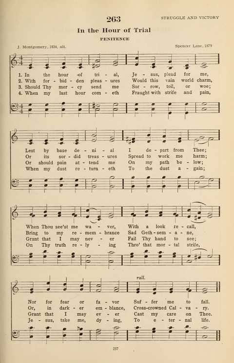 The Evangelical Hymnal page 239