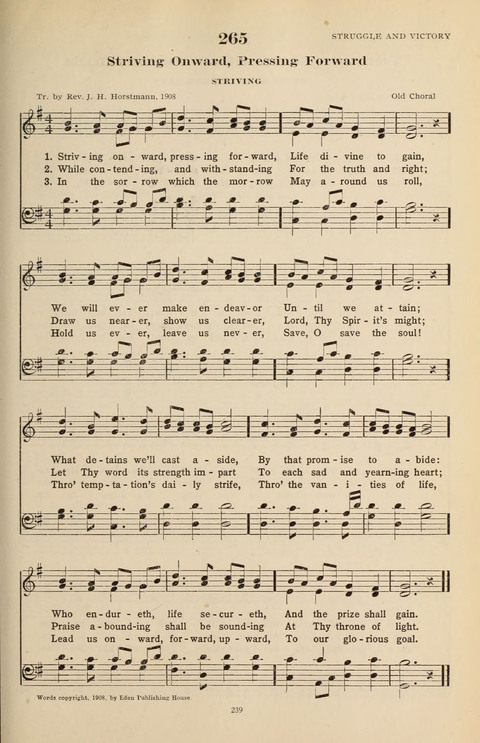 The Evangelical Hymnal page 241