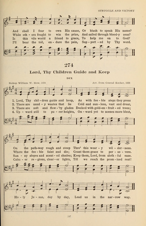 The Evangelical Hymnal page 249