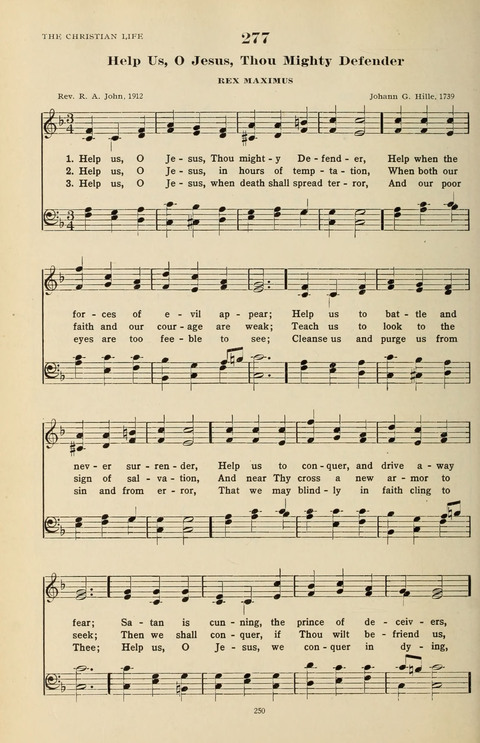 The Evangelical Hymnal page 252