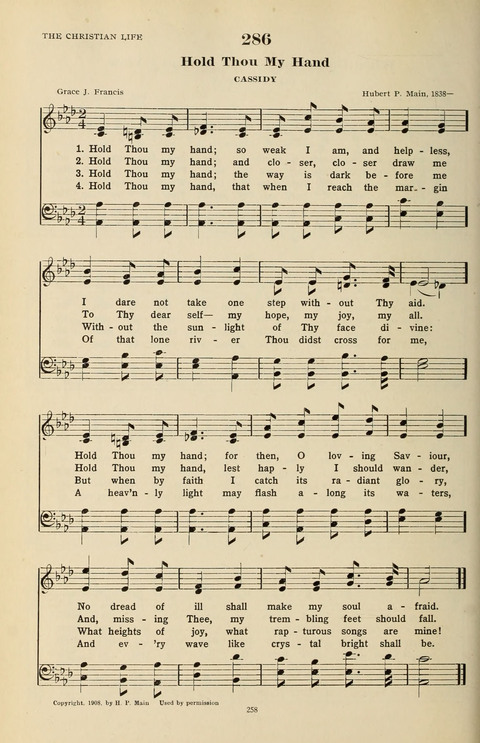 The Evangelical Hymnal page 260