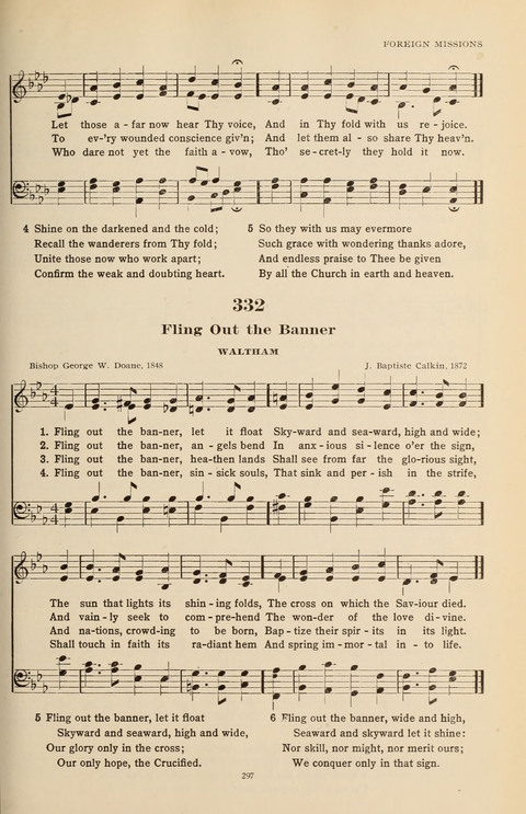 The Evangelical Hymnal page 299