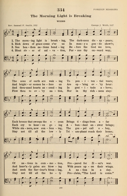 The Evangelical Hymnal page 301