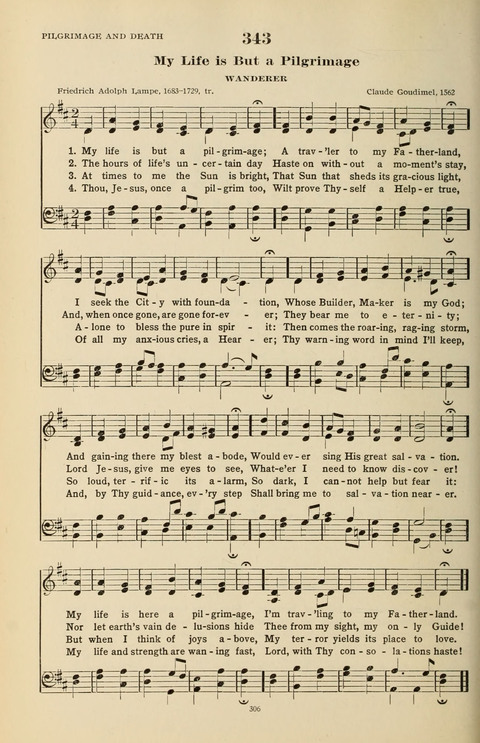 The Evangelical Hymnal page 308