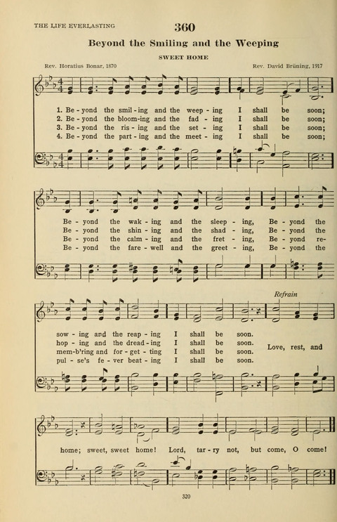 The Evangelical Hymnal page 322