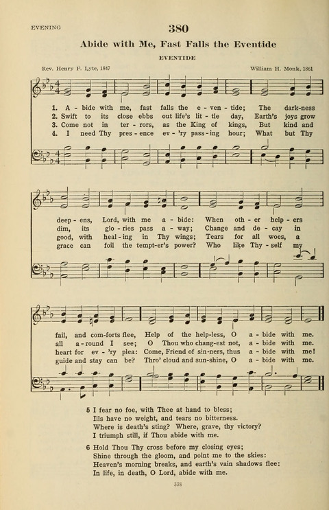 The Evangelical Hymnal page 340