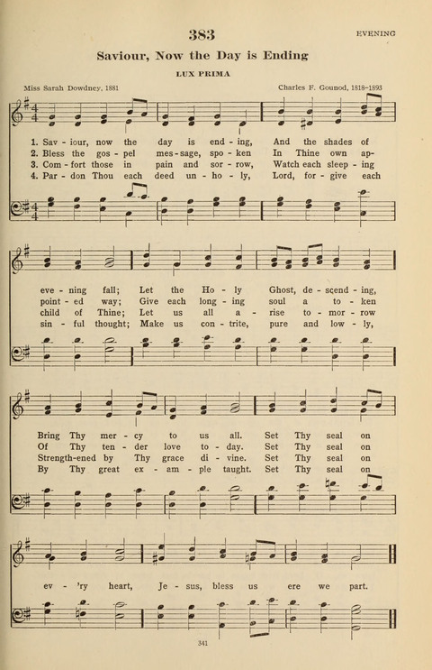 The Evangelical Hymnal page 343