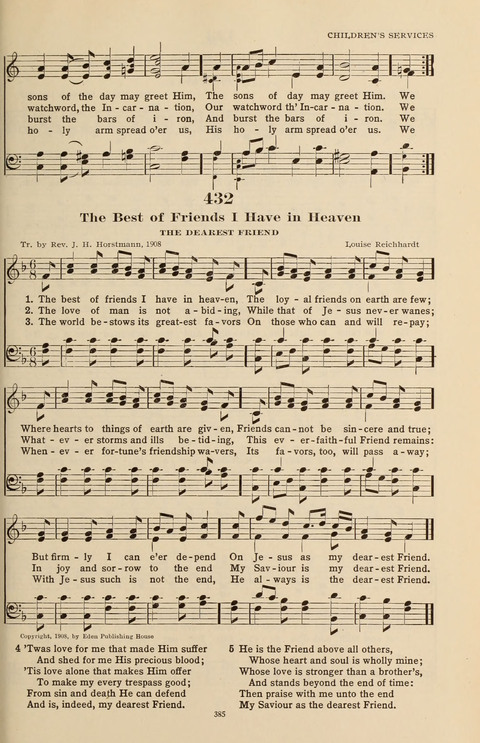 The Evangelical Hymnal page 387