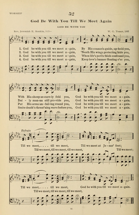 The Evangelical Hymnal page 46