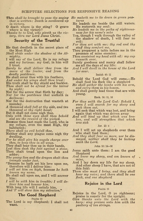 The Evangelical Hymnal page 461