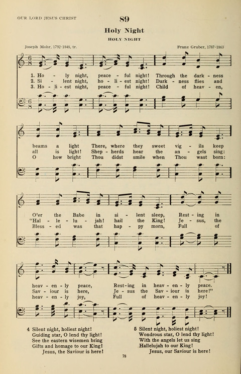 The Evangelical Hymnal page 78