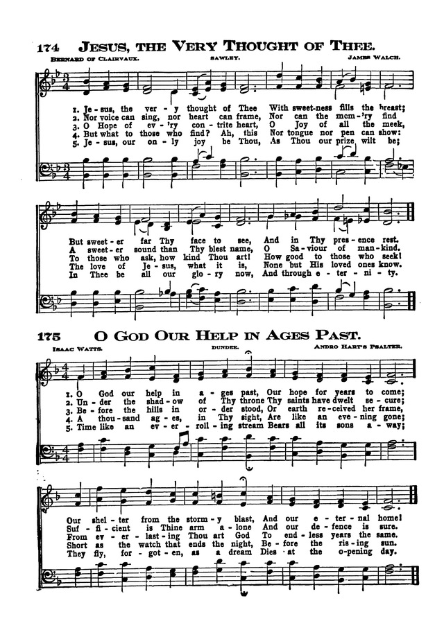 The Excelsior Hymnal page 166