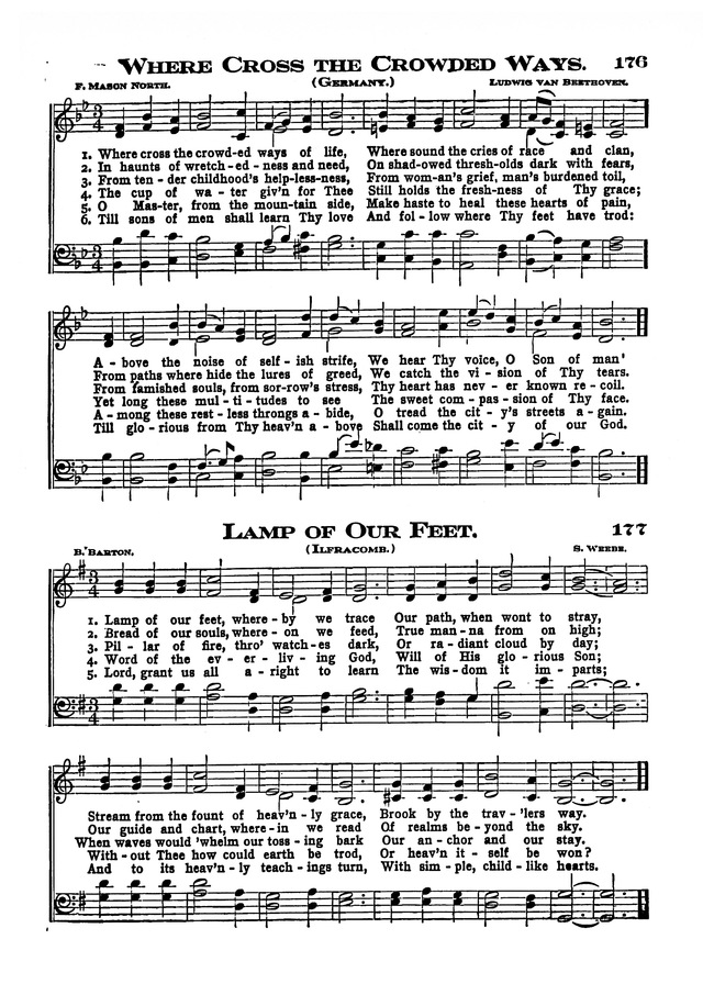 The Excelsior Hymnal page 167