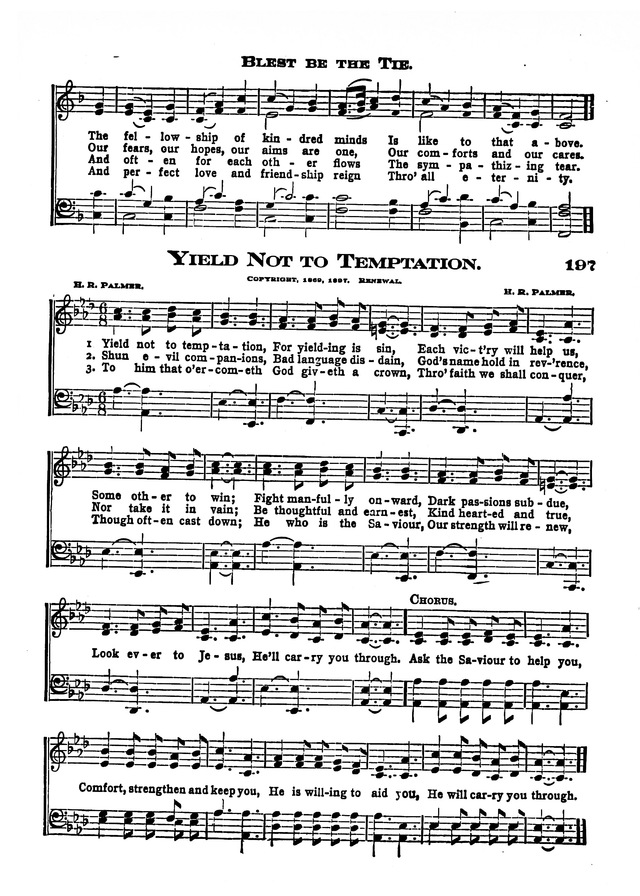 The Excelsior Hymnal page 179