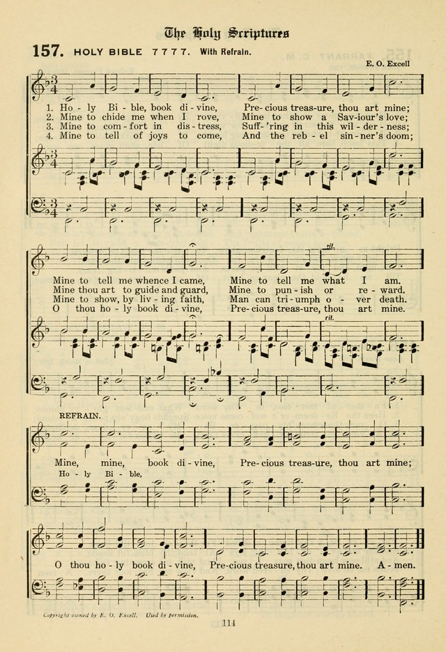 The Evangelical Hymnal page 116