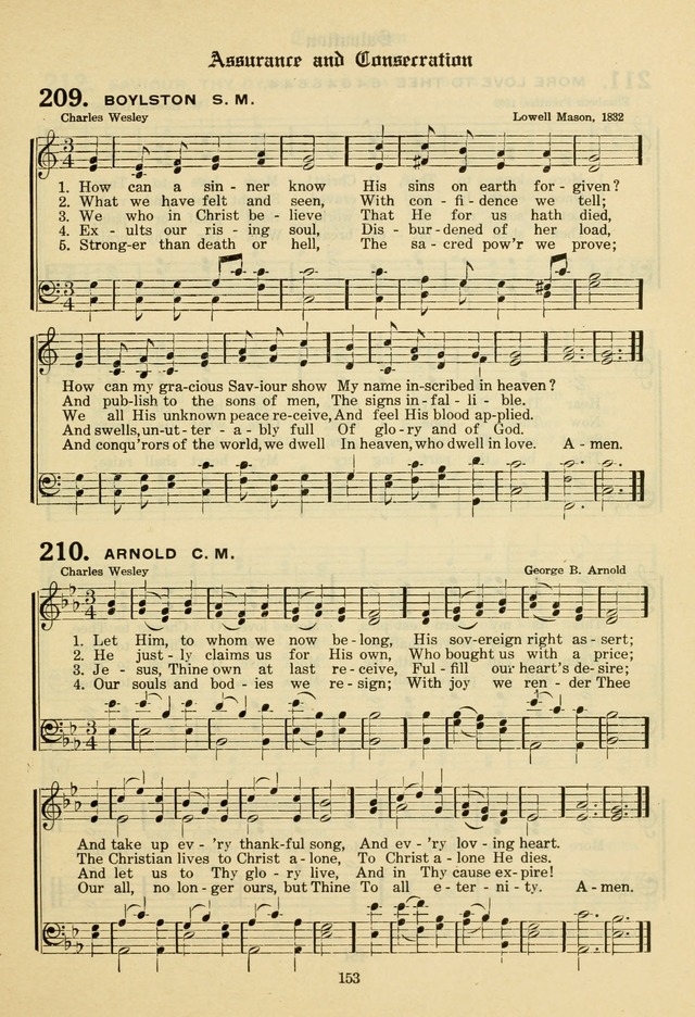 The Evangelical Hymnal page 155