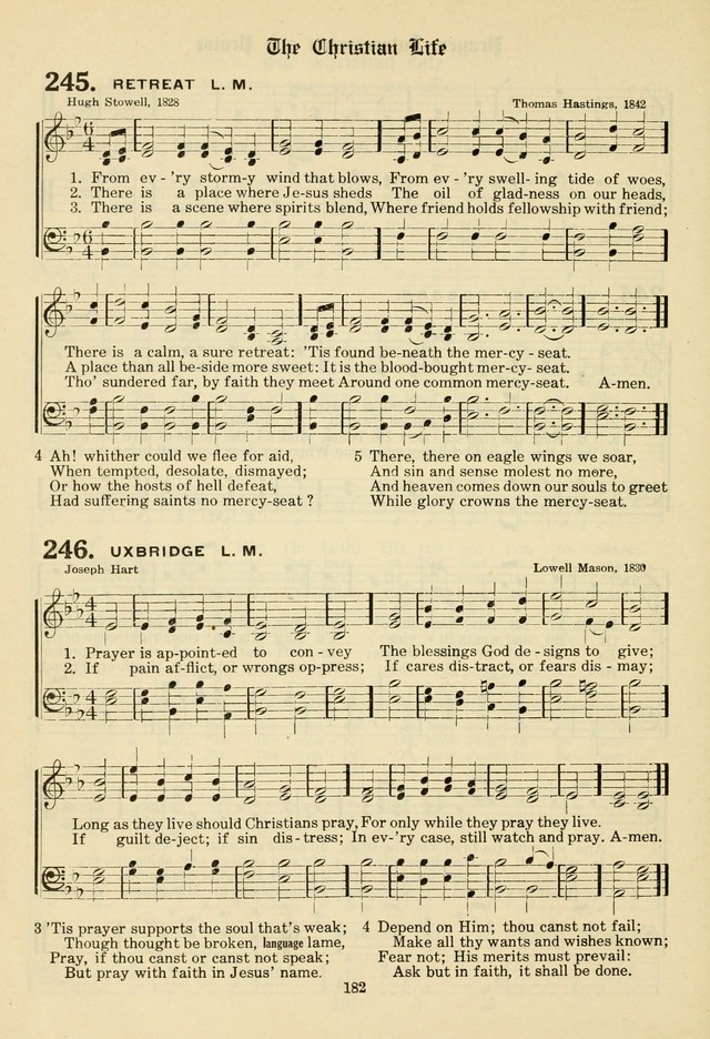 The Evangelical Hymnal page 184