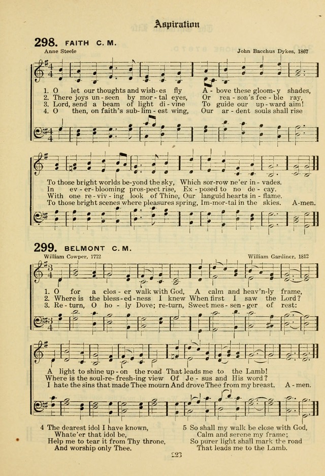 The Evangelical Hymnal page 225