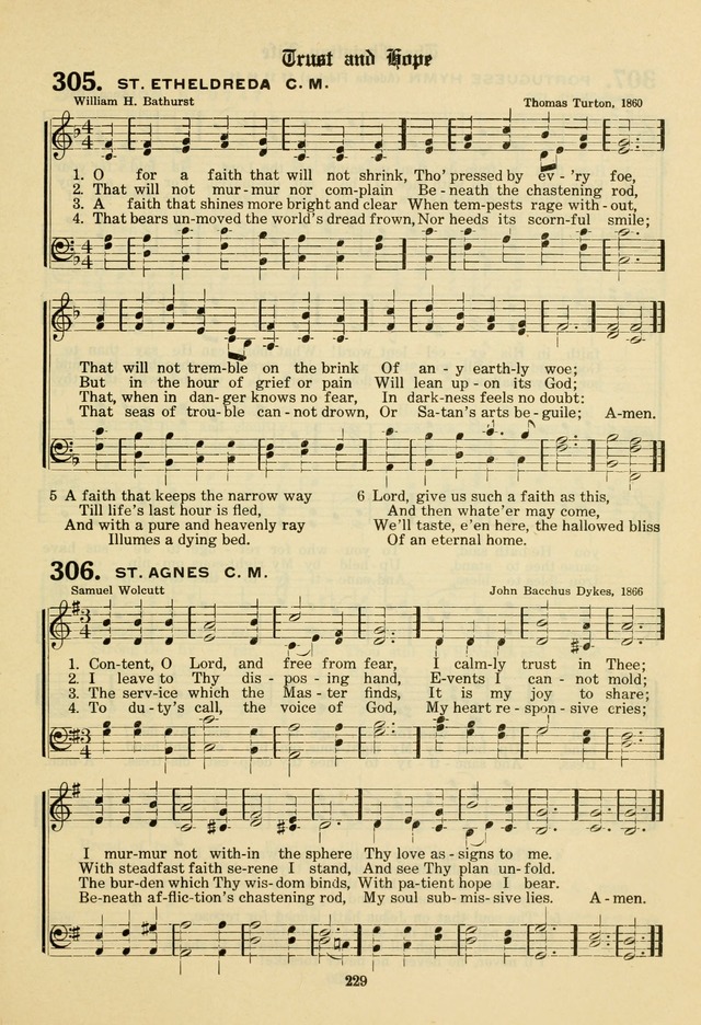 The Evangelical Hymnal page 231