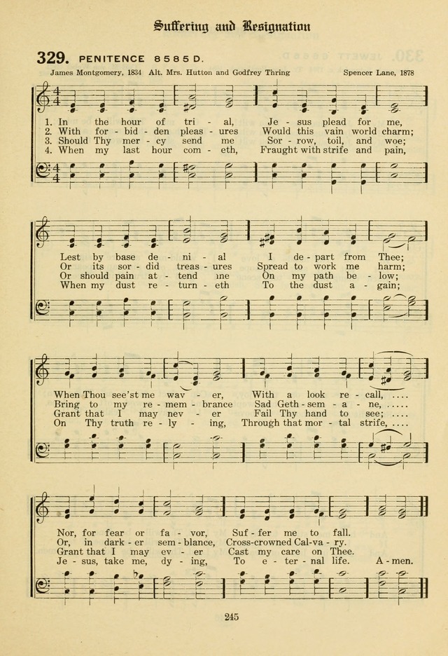 The Evangelical Hymnal page 247